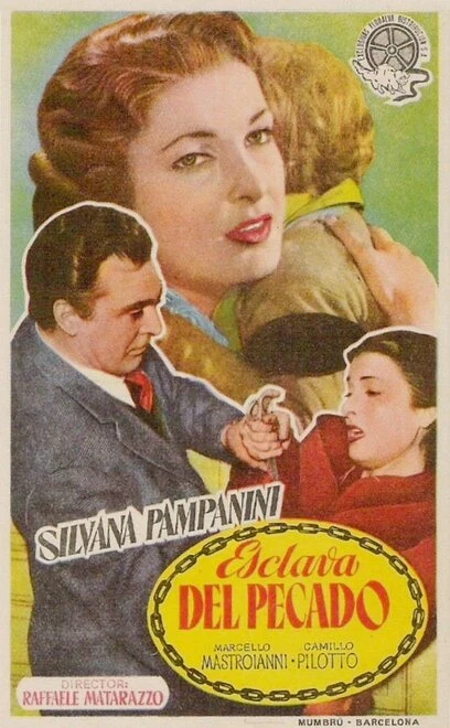 Постер Раба греха 1954