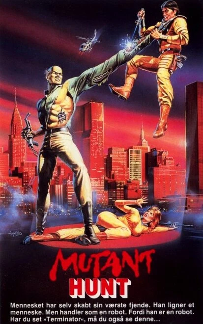 Постер Охота на мутантов 1987