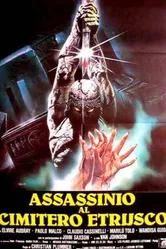 Убийство на кладбище этрусков 1982 постер