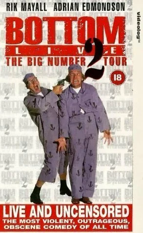 Постер Bottom Live: The Big Number 2 Tour