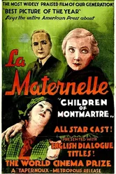 Дети Монмартра 1933 постер