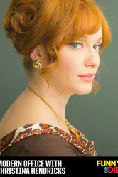 Modern Office with Christina Hendricks постер