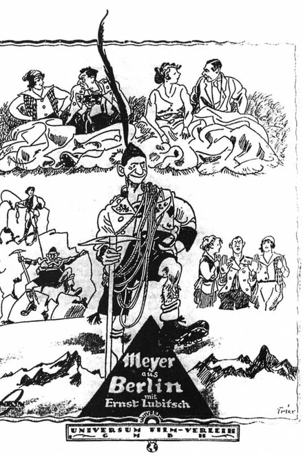 Постер Майер из Берлина 1919