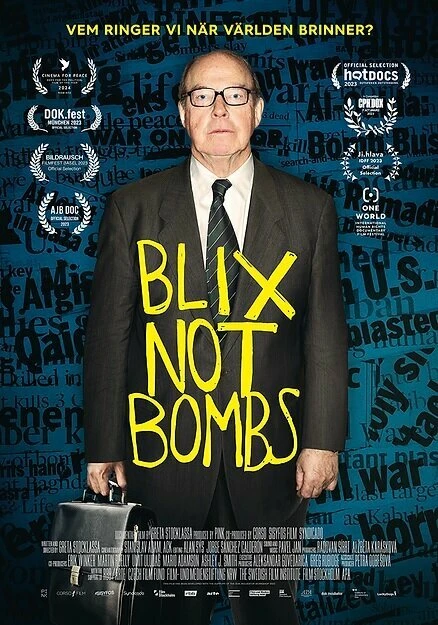 Постер Blix Not Bombs