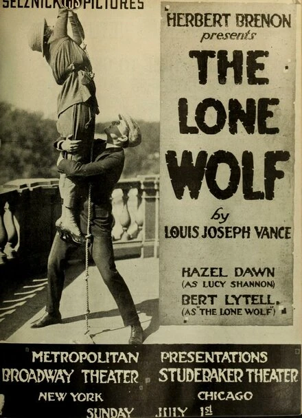 Постер The Lone Wolf 1917