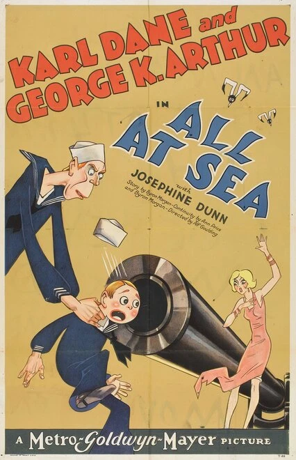 Постер All at Sea 1929