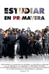 Estudiar en primavera постер