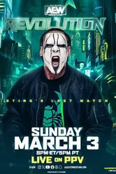 All Elite Wrestling: Revolution 2024 постер