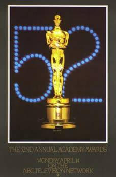 Постер 52-я церемония вручения премии «Оскар» 1980