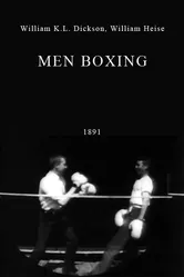 Боксирующие мужчины 1891 постер
