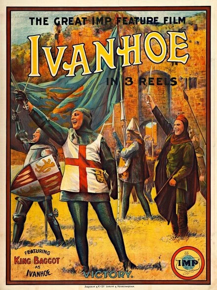 Постер Айвенго 1913, США