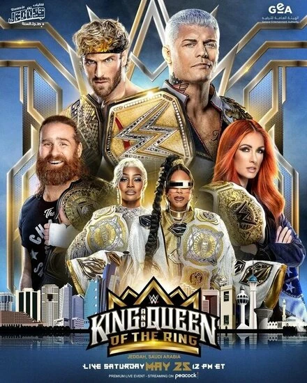 Постер WWE King and Queen of the Ring