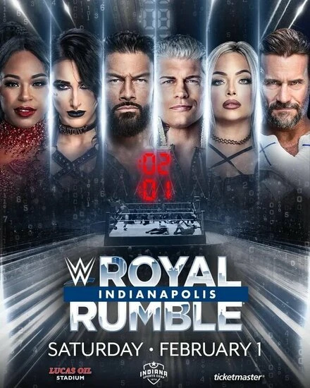 Постер WWE Royal Rumble