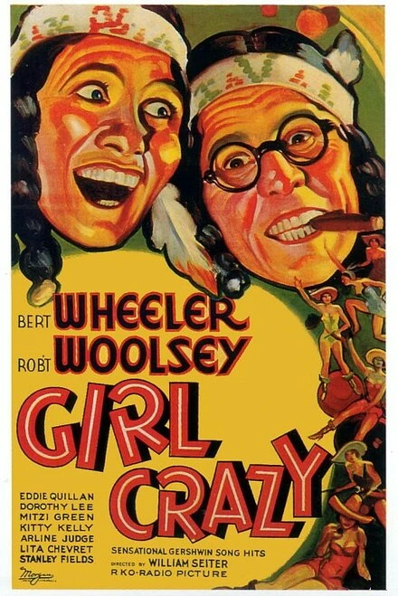 Постер Girl Crazy 1932