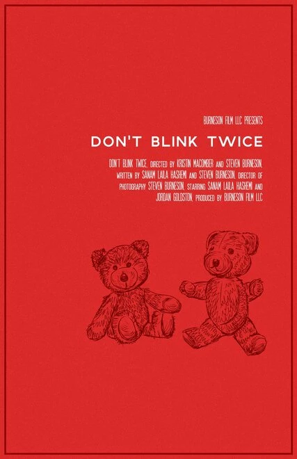 Постер Don't Blink Twice