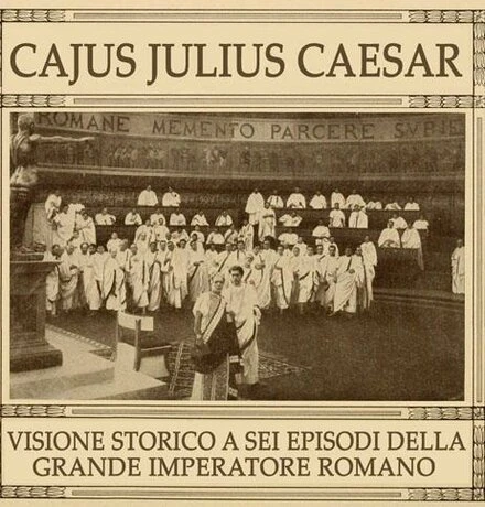 Постер Гай Юлий Цезарь 1914