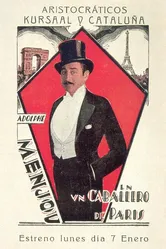 A Gentleman of Paris постер
