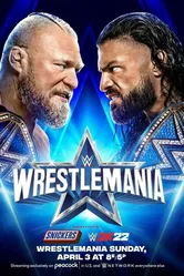 WWE РестлМания 38 2022 постер