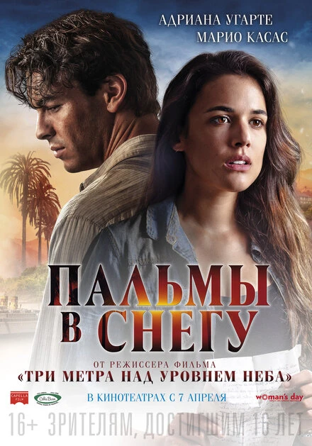 Постер Пальмы в снегу 2015