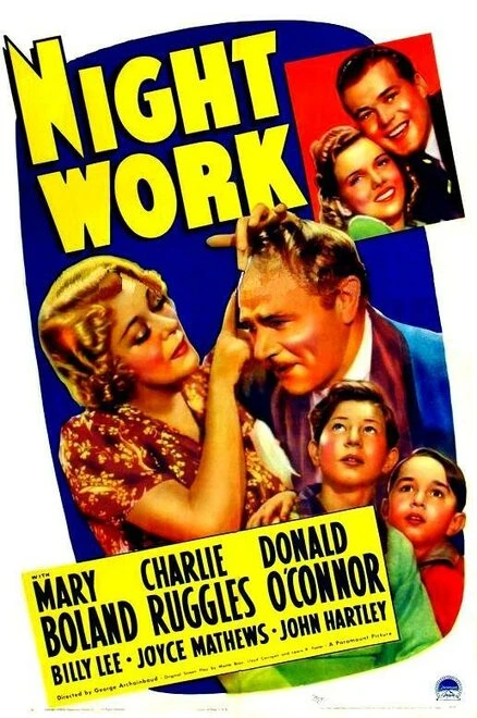 Постер Night Work 1930