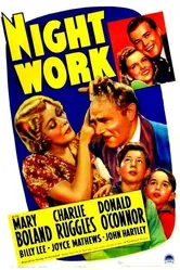 Night Work 1930 постер