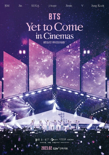 Постер BTS: Yet To Come in Cinemas 2023