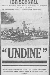 Ундина 1916 постер