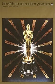 Постер 54-я церемония вручения премии «Оскар» 1982