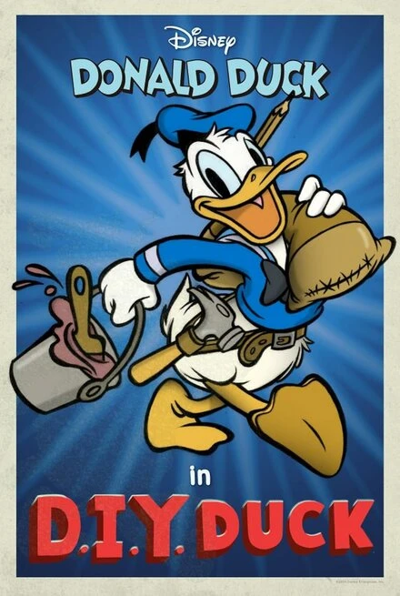 Постер D.I.Y. Duck