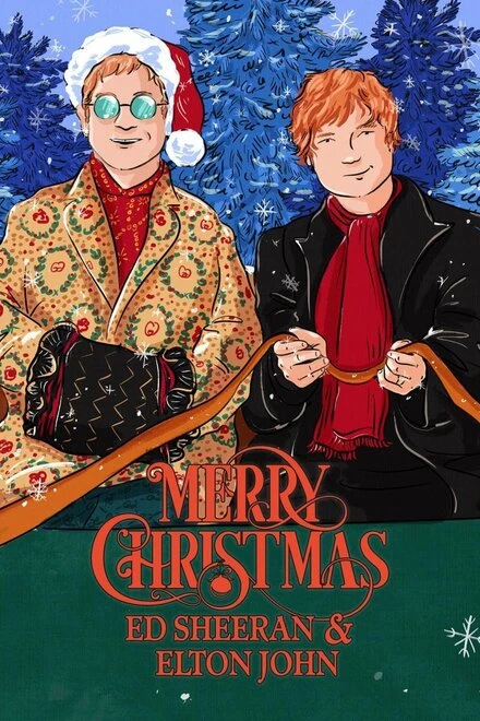 Постер Ed Sheeran & Elton John: Merry Christmas
