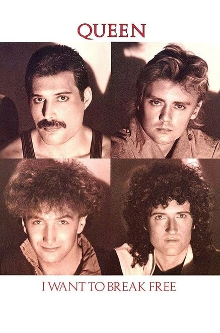 Постер Queen: I Want to Break Free