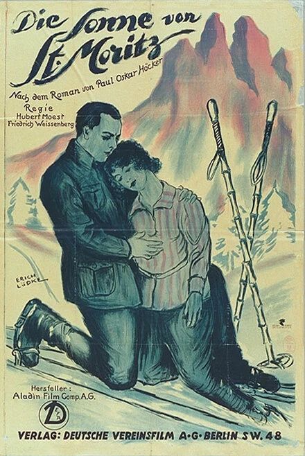 Постер Солнце Санкт-Морица 1923
