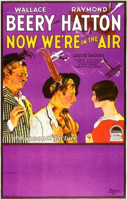 Постер Сейчас мы в воздухе 1927
