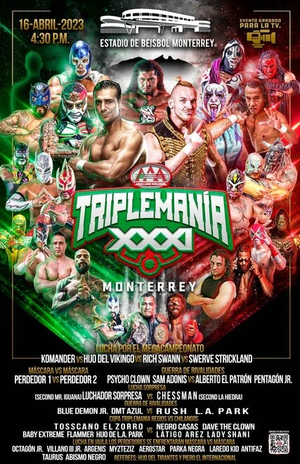 Постер AAA: TripleMania XXXI Monterrey