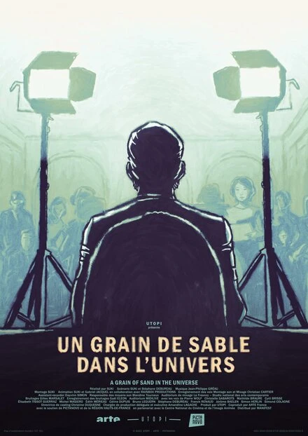 Постер Un grain de sable dans l'univers