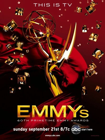 Постер 60-я церемония вручения прайм-тайм премии «Эмми» 2008