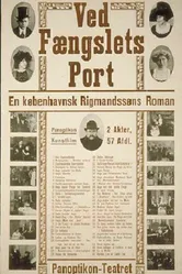 На пороге тюрьмы 1911 постер