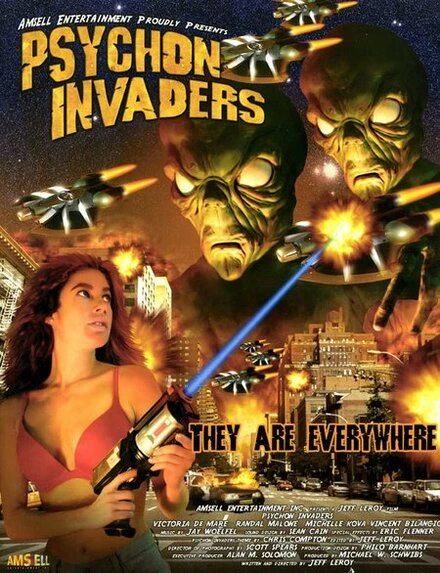 Постер Psychon Invaders