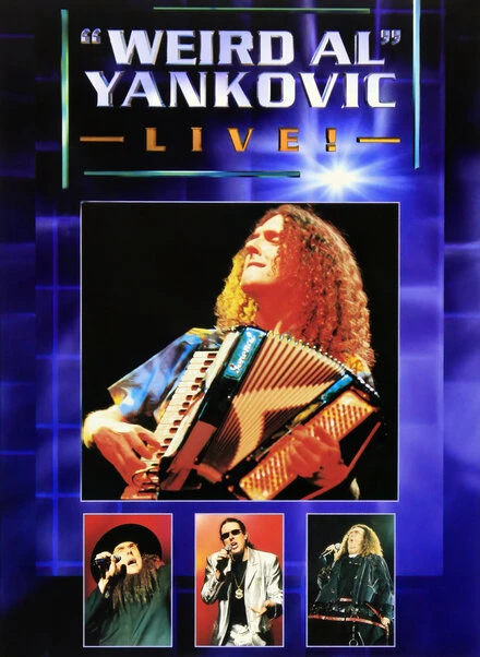 Постер «Weird Al» Yankovic Live!