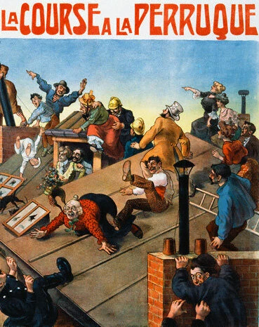 Постер Погоня за париком 1906