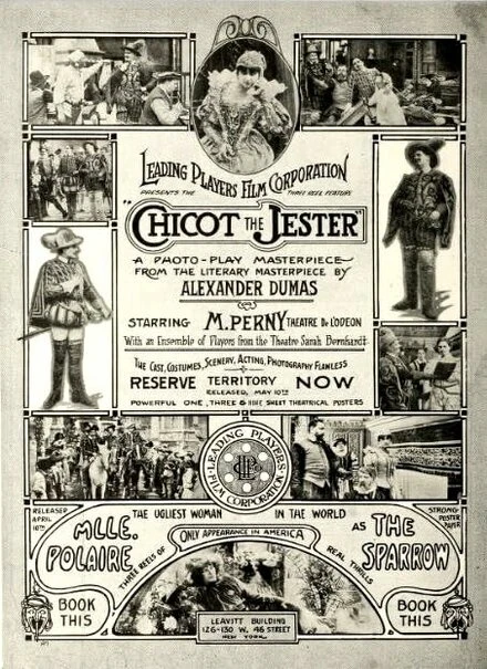 Постер Графиня де Монсоро 1913