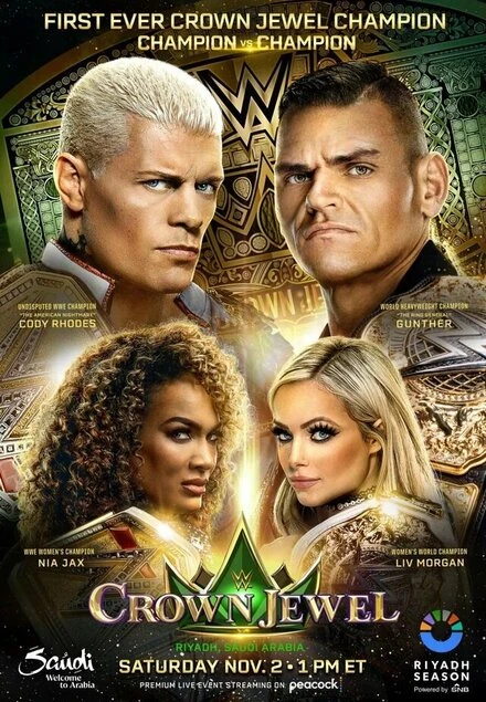 Постер WWE Crown Jewel