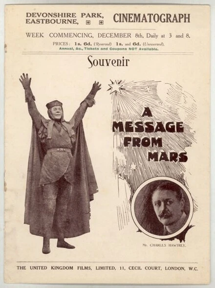 Постер Послание с Марса 1913