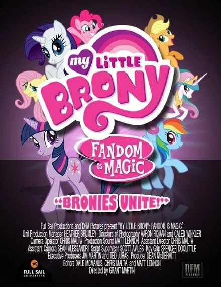 Постер My Little Brony: Fandom Is Magic