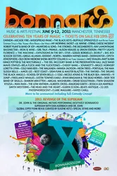 Музыкальный фестиваль Bonnaroo 2011 2011 постер