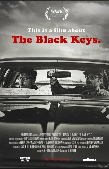 Постер This Is a Film About the Black Keys