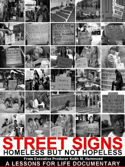 Постер Street Signs: Homeless But Not Hopeless