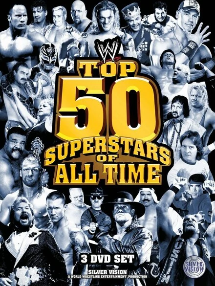 Постер WWE 50 лучших суперзвёзд всех времён 2010