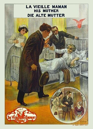 Постер Его мать 1911