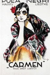 Кармен 1918 постер